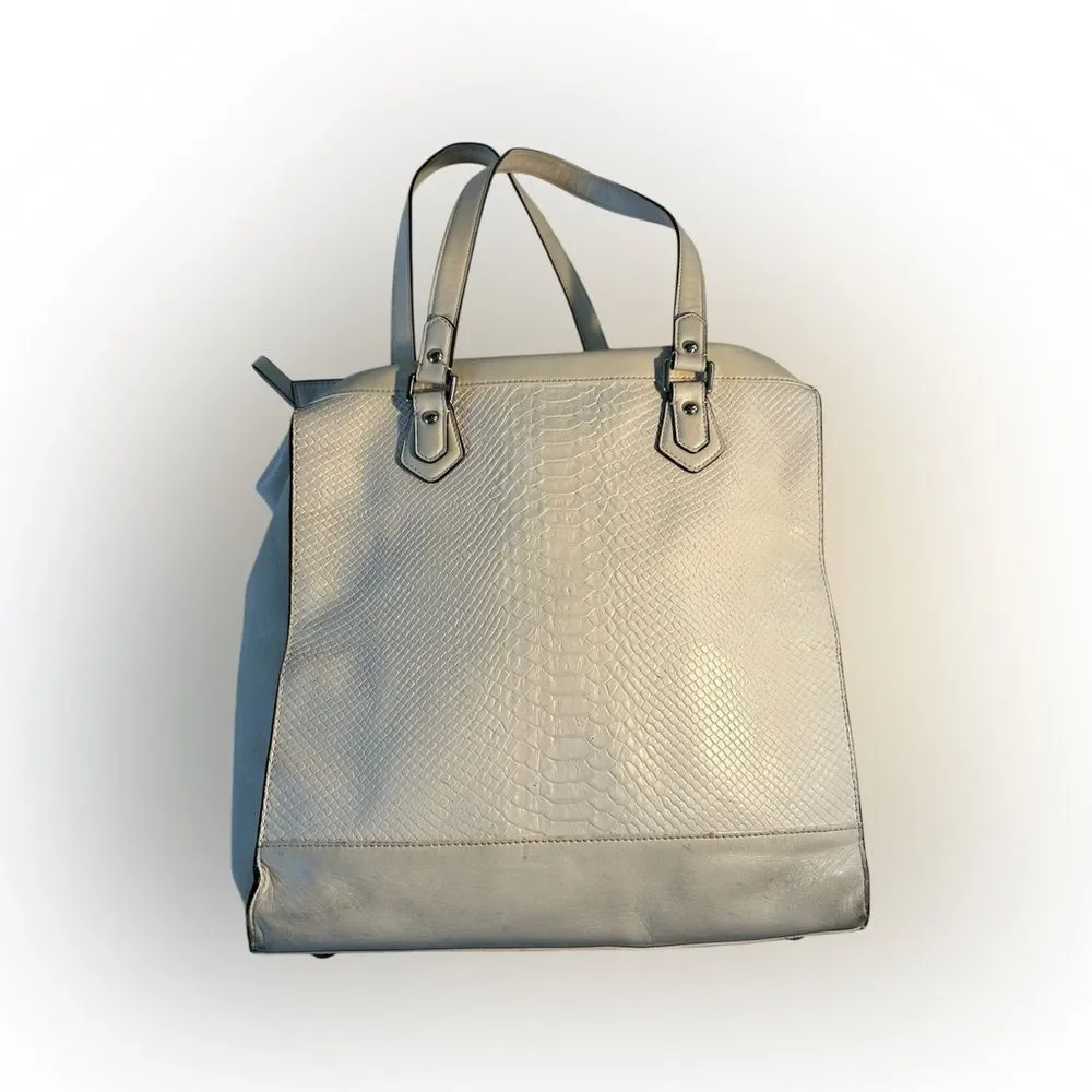 Coach Charlie Embossed Tote Bag